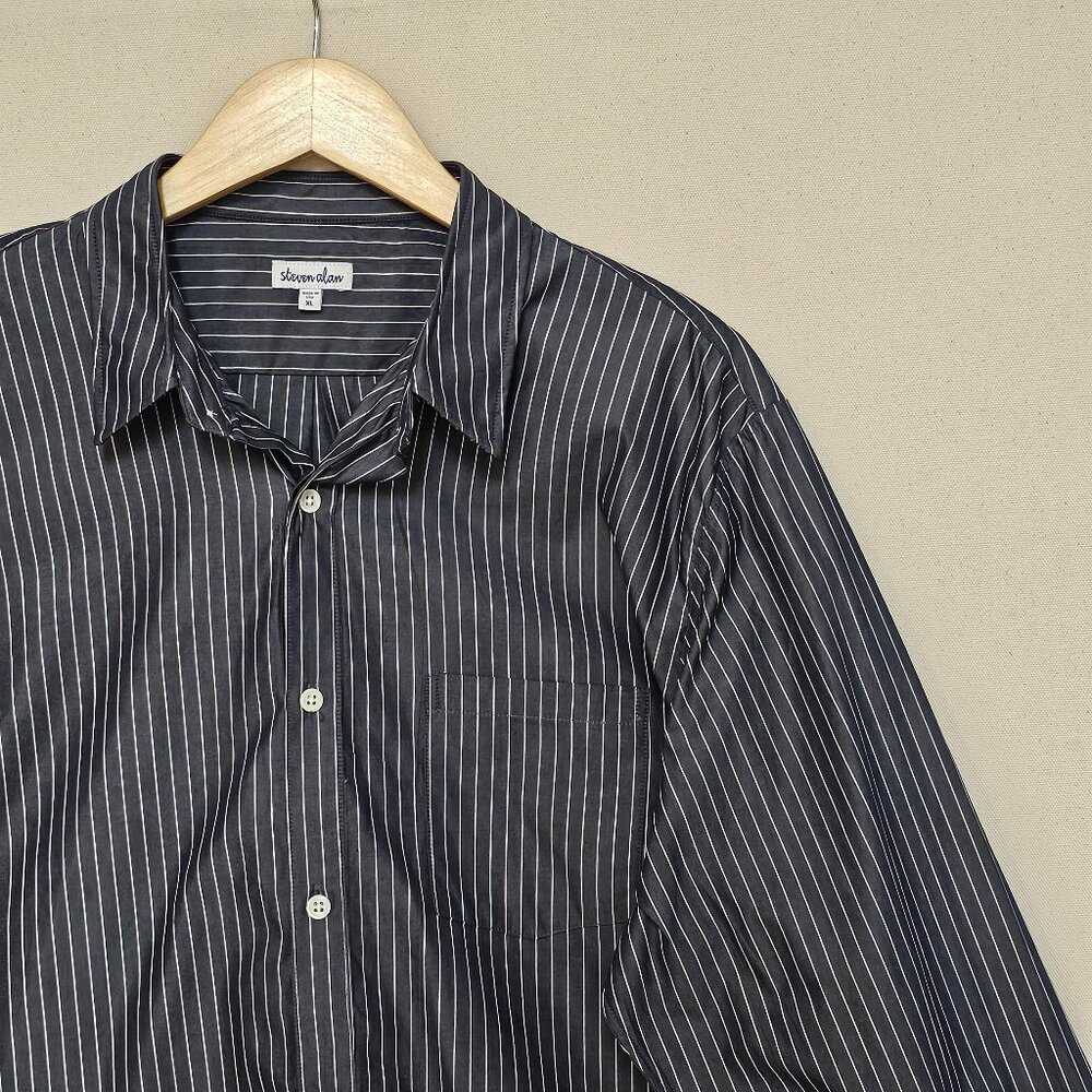 Steven Alan Reverse Seam Shirt Button Down XL